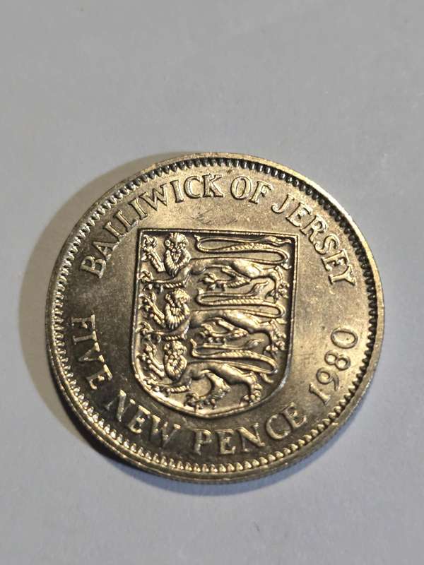 Jersey new 5 Pence