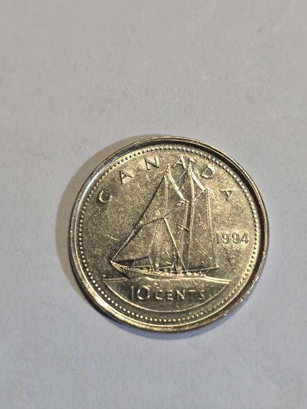 Canada 10 cents 1994