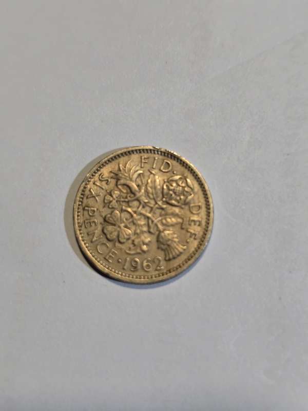 UK 6 Pence 1962