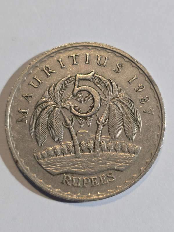5 Mauritius Rupees