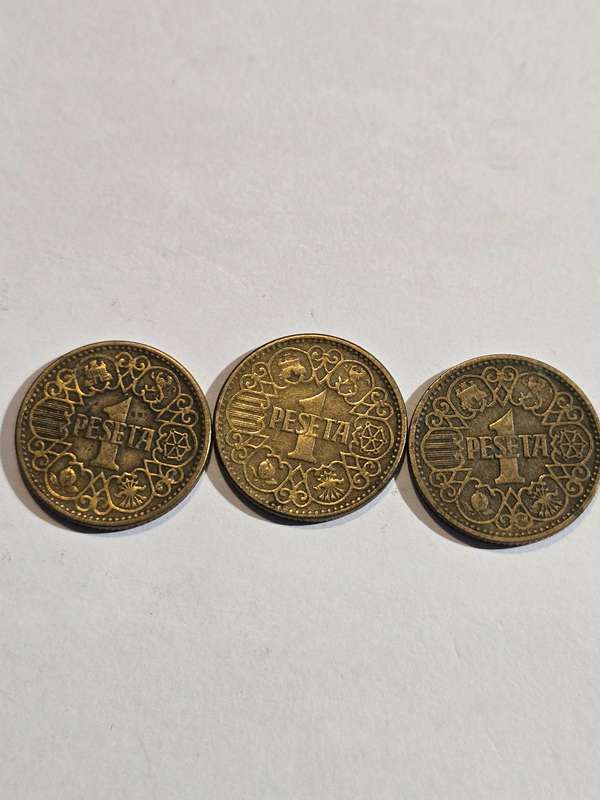 1944 Spanish 1 Paseta