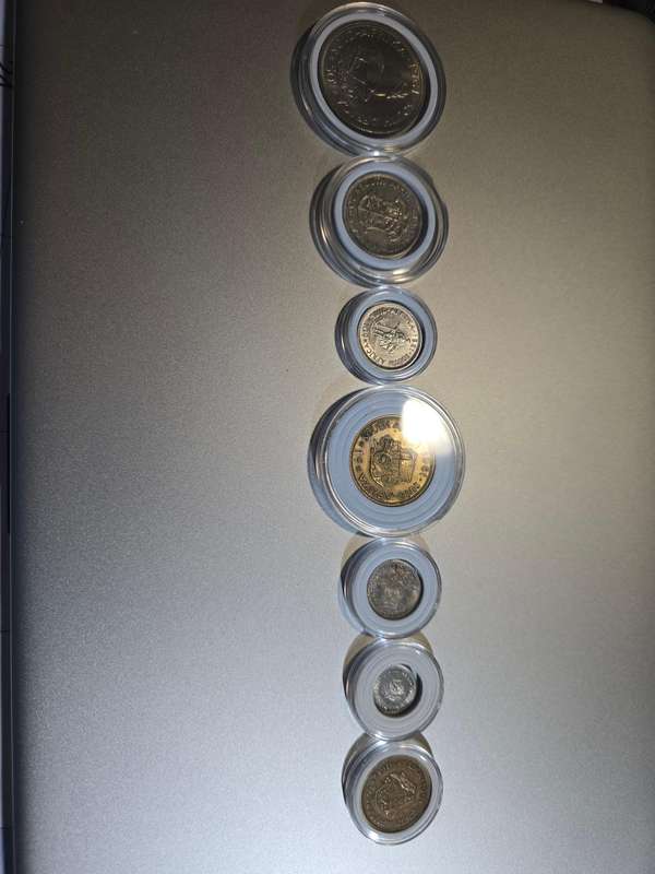 1961 SA First decimal coin set