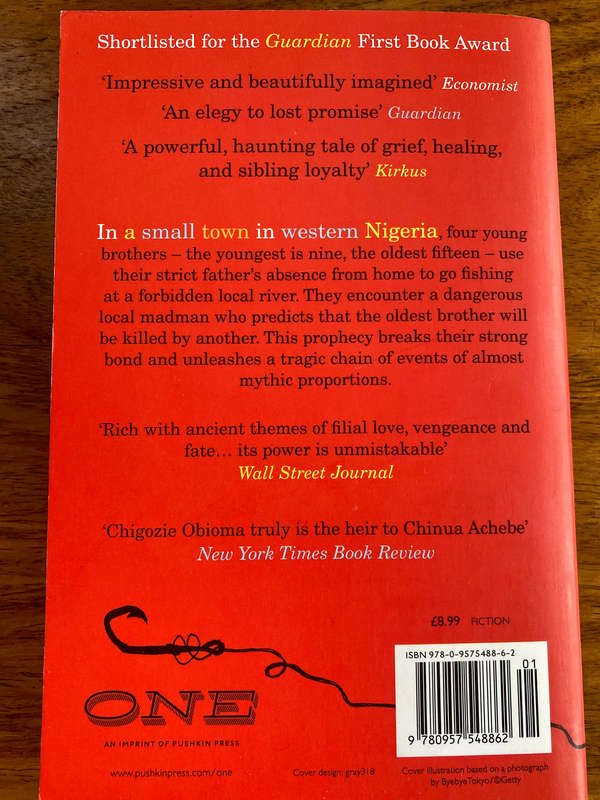 The Fishermen by Chigozie Obioma