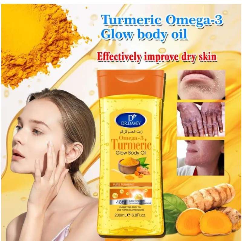 Dr Davey - Dr Davey - Turmeric Omega-3 Glow Body Oil