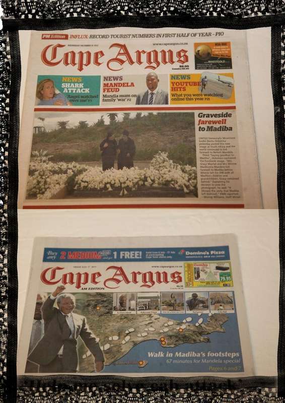 Mr Nelson Mandela Newspaper and Magazine Articles/Publications.