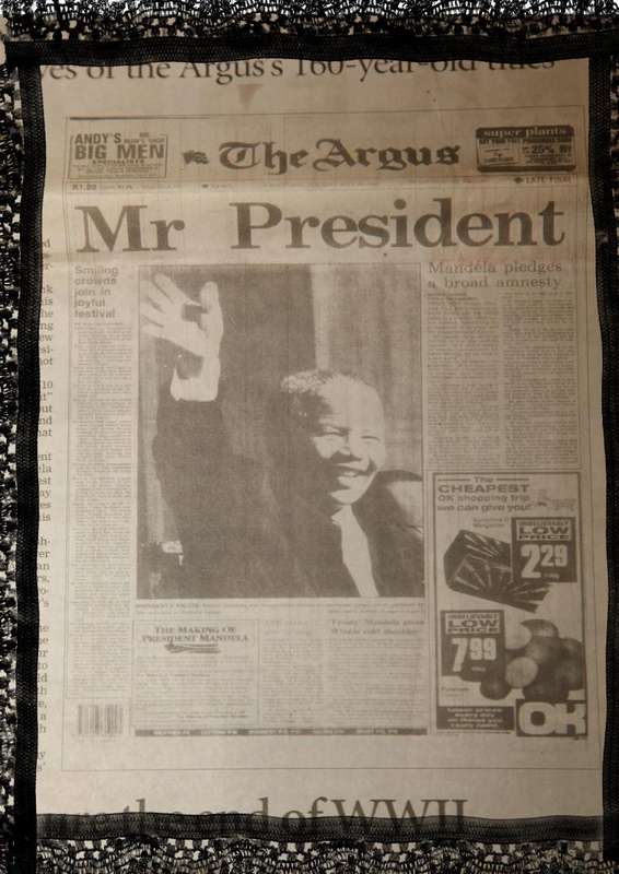 Mr Nelson Mandela Newspaper and Magazine Articles/Publications.
