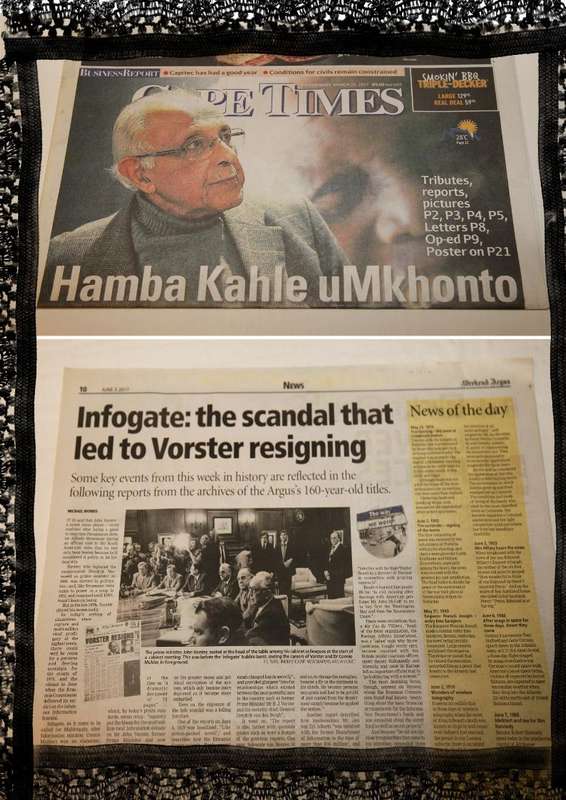 Mr Nelson Mandela Newspaper and Magazine Articles/Publications.