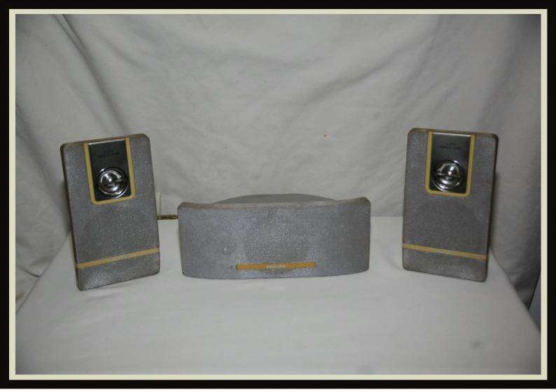 Speaker Set x 3 (Philips CSW 5000) (3 OHM)