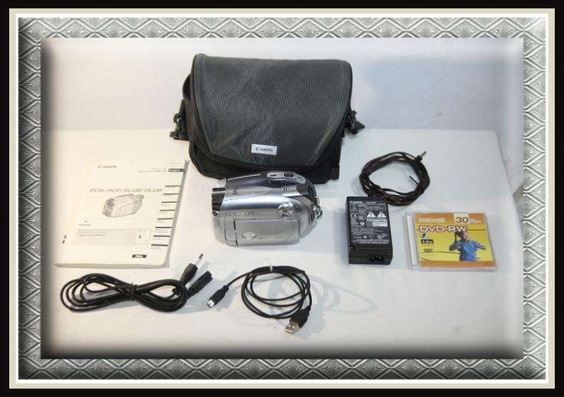 Mini DVD Camcorder and Camera (2 in 1) - Canon DC220.