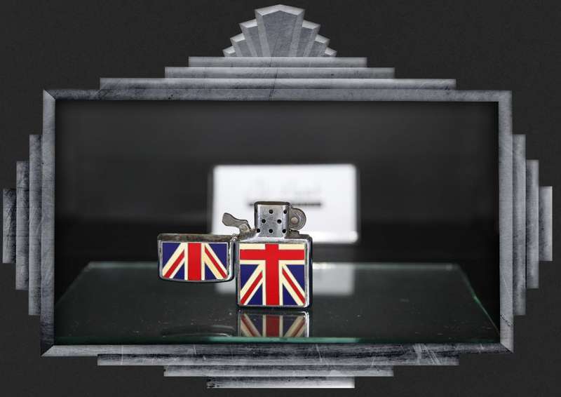 Lighter: Model ( Zippo ) : Marked Bradford P.A. Made in USA.