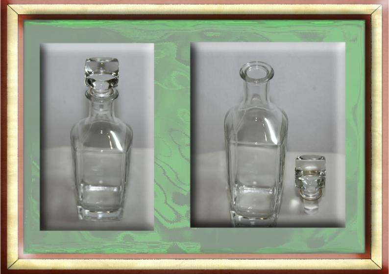 Glass Whisky Decanter (1 x Glass Decanter)