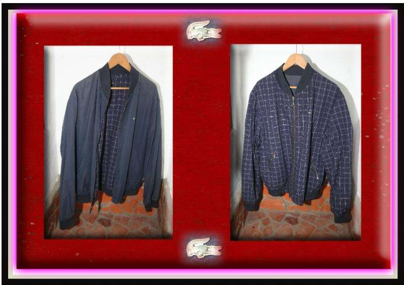 'Lacoste' Original Mens Reversable Sports Jacket.
