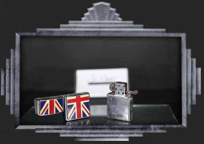 Lighter: Model ( Zippo ) : Marked Bradford P.A. Made in USA.