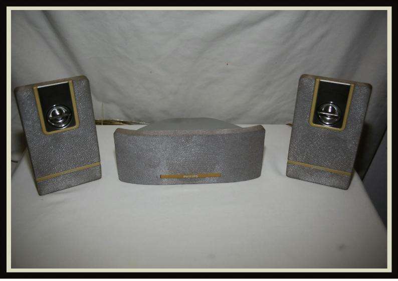 Speaker Set x 3 (Philips CSW 5000) (3 OHM)