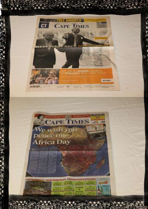 Mr Nelson Mandela Newspaper and Magazine Articles/Publications.