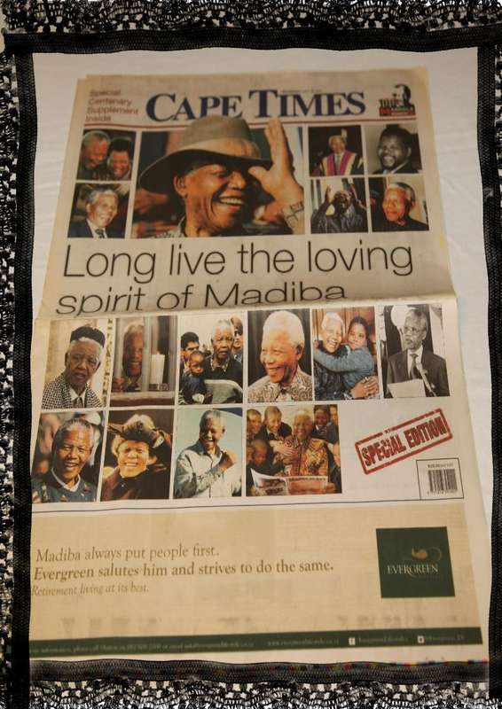 Mr Nelson Mandela Newspaper and Magazine Articles/Publications.