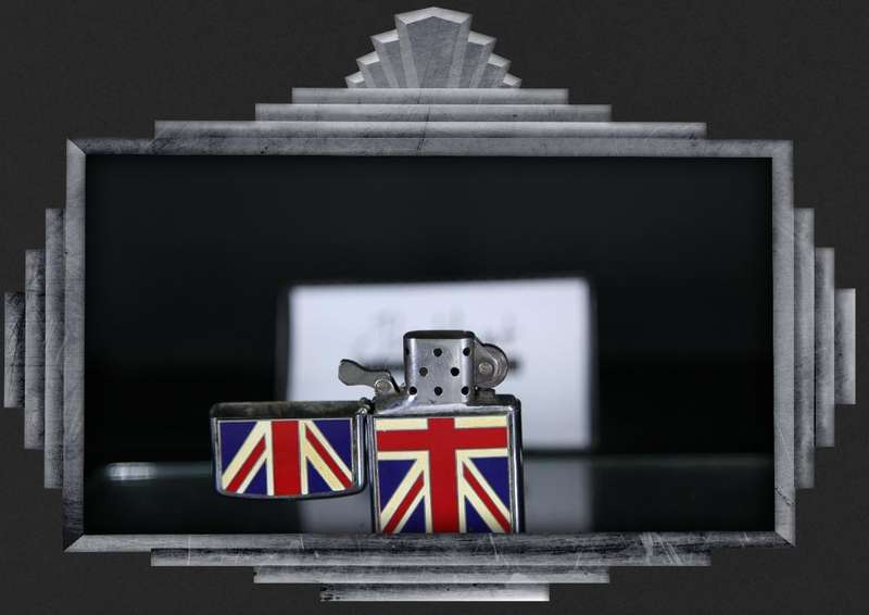 Lighter: Model ( Zippo ) : Marked Bradford P.A. Made in USA.