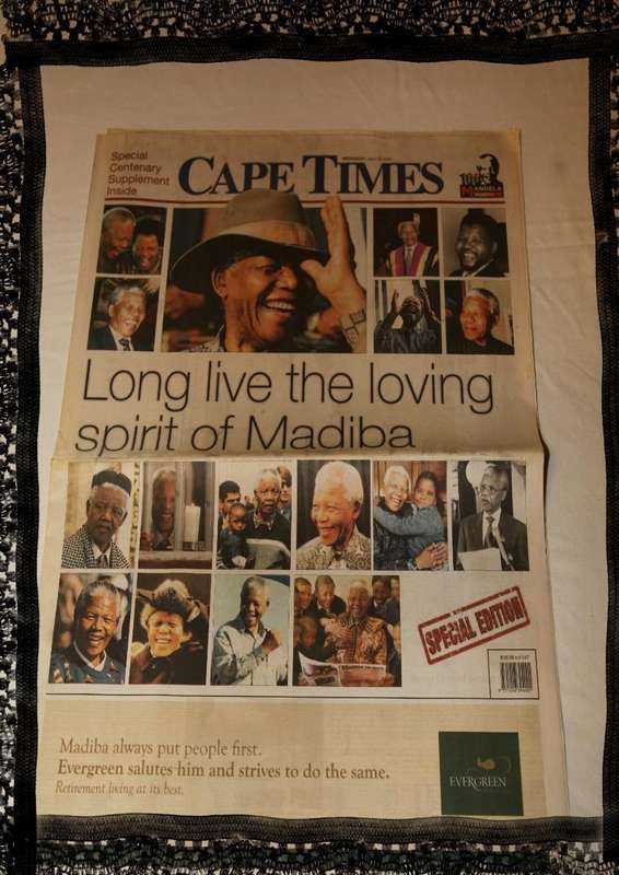 Mr Nelson Mandela Newspaper and Magazine Articles/Publications.