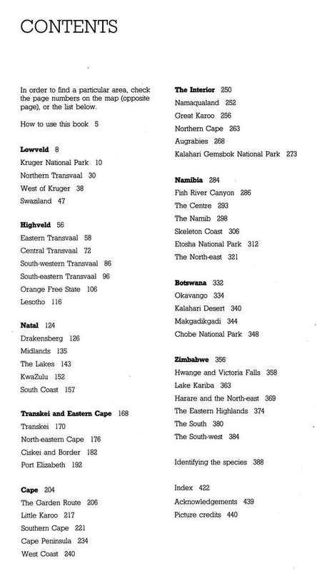 Reader's digest - Game parks & nature reserves in Southern Africa