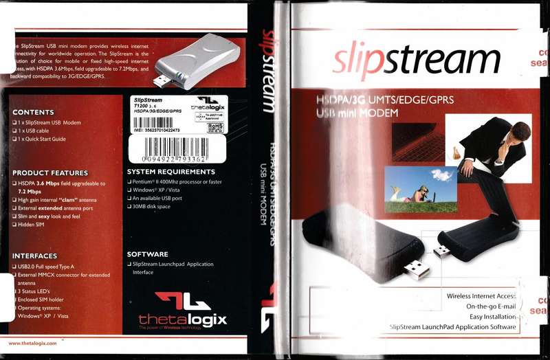 Modem - (Slipstream USB - 3G)