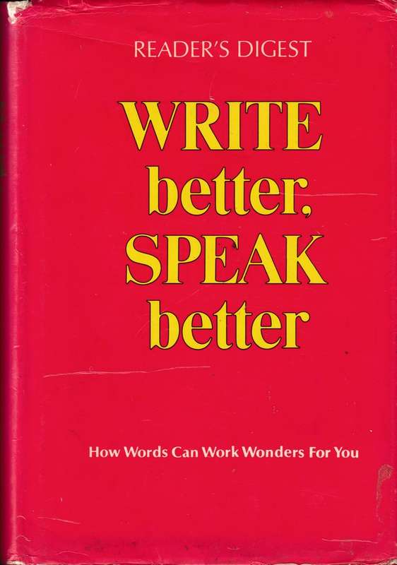 Reader's Digest - Write better, speak better