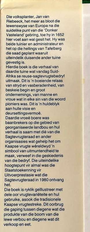 Boom van die lewe (Sagte Vrugte Raad) - Siegfried Stander