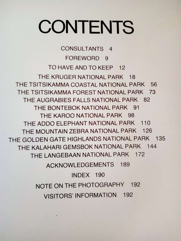 National Parks of SA -