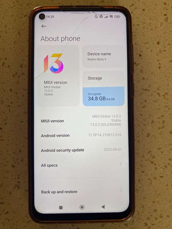 Redmi Note 9