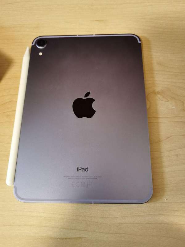 iPad Mini 6 + Paperlike Screen Protector & Pencil (2nd Gen) for Repair/Parts!