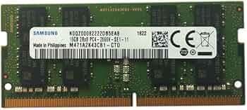 SKYNIX / SAMSUNG & MACRON 16GB 2666V DDR4 laptop memory (Ram)