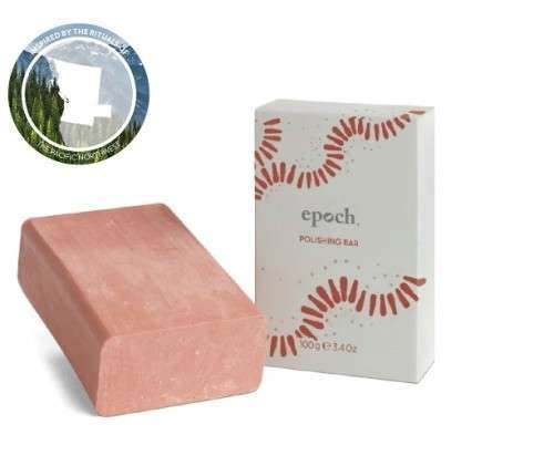 Epoch soap free Polishing Bar - Soothe and Purify acne prone skin