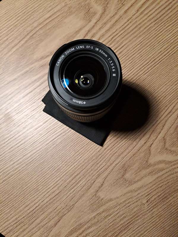 CANON EFS 18-55MM LENS