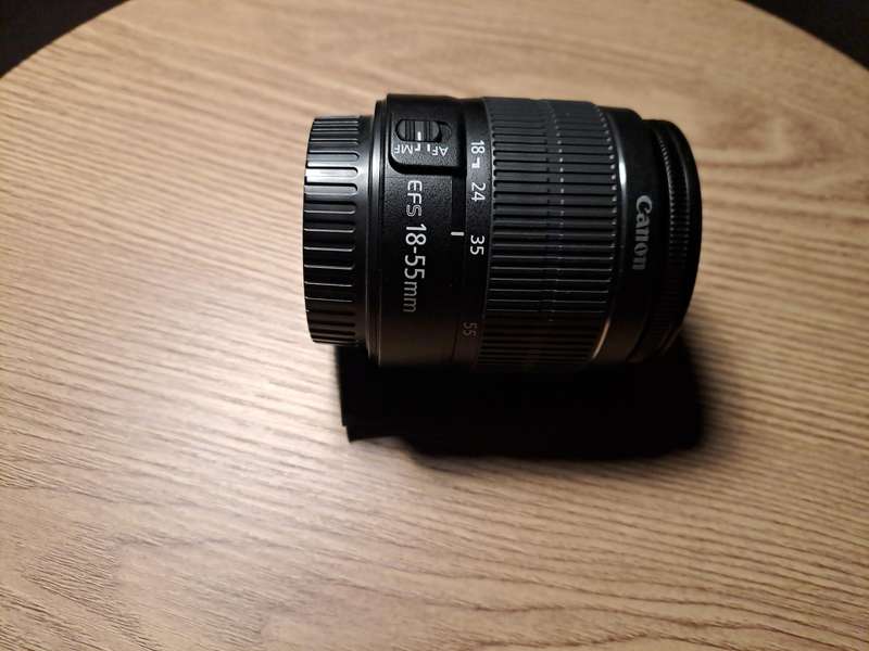 CANON EFS 18-55MM LENS