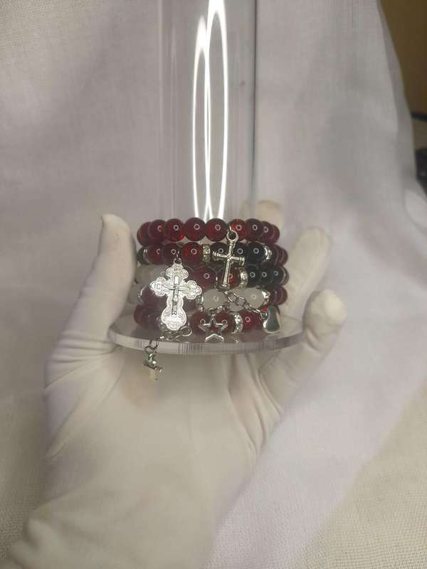 Charm Bracelet Set-Elegant Beaded Stack (5 Pieces)-Handmade