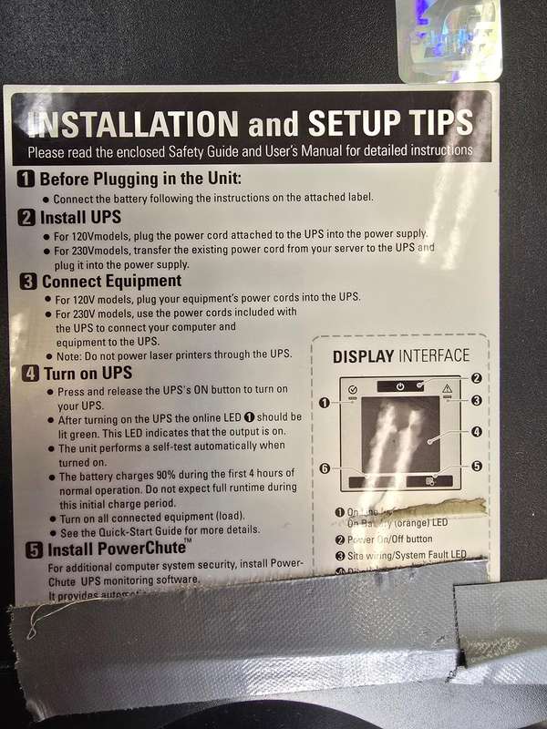 APC C1000 UPS