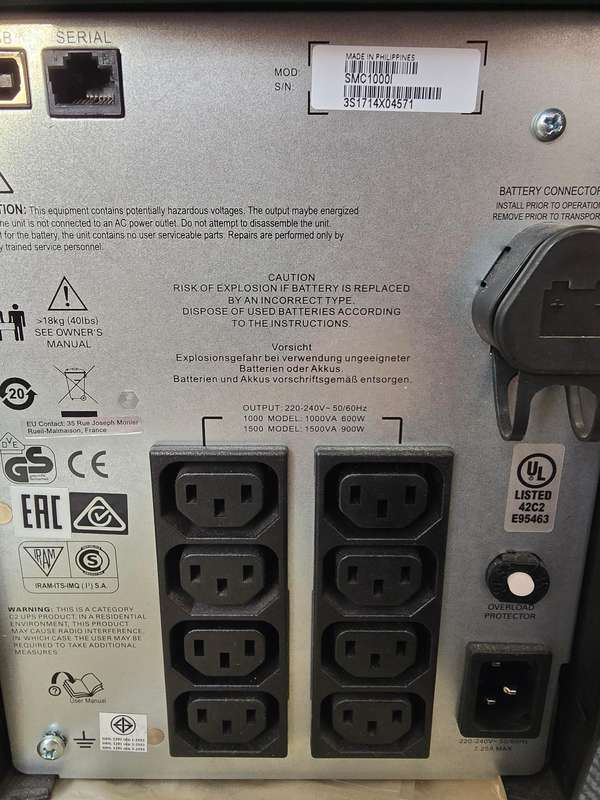 APC SMART-UPS C1000