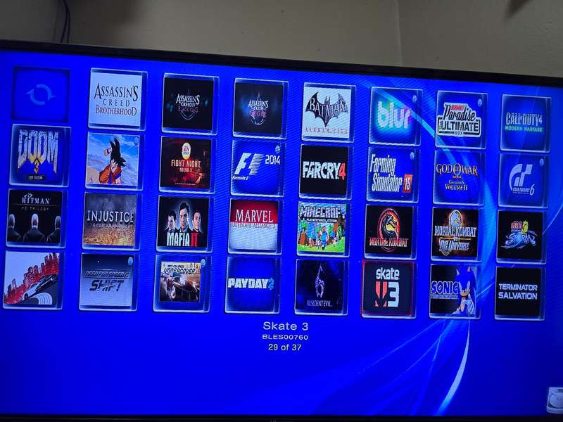 custom-modded PlayStation 3 bundle (cannot connect online)