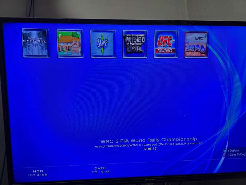 custom-modded PlayStation 3 bundle (cannot connect online)
