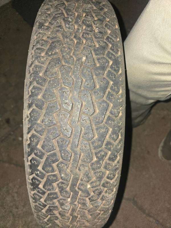 Original VW Beetle Rims & Tires  Set of 2 LOT 1