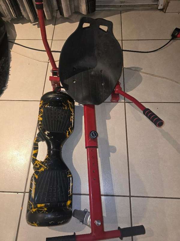 hoverboard and go-kart