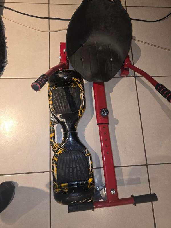 hoverboard and go-kart