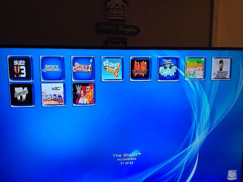 PlayStation 3 500g CFW PS Move and 37 games