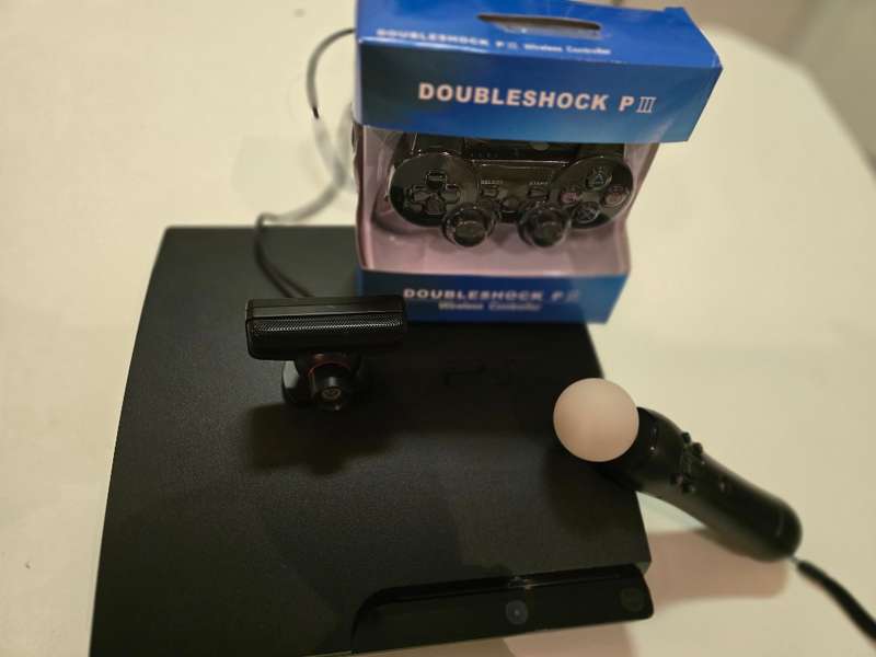 PlayStation 3 500g CFW PS Move and 37 games