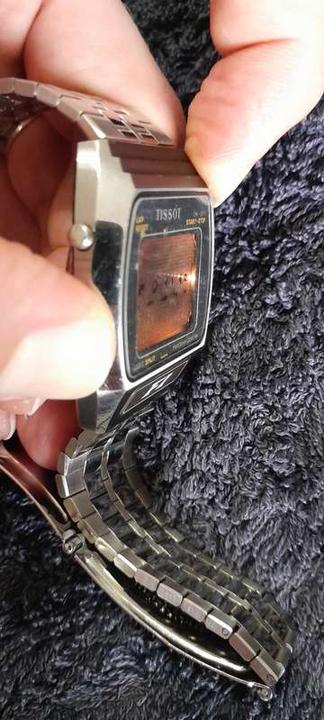 Vintage Tissot F1 Sensor LCD Watch