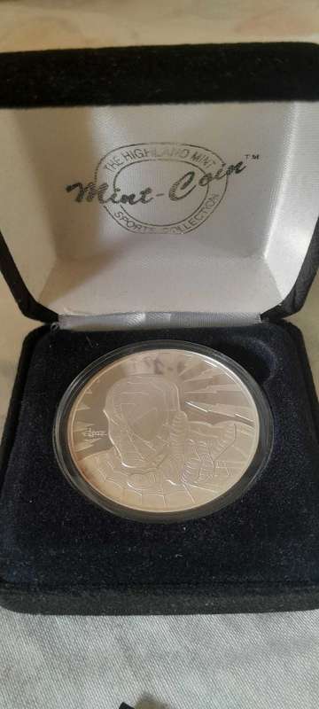 Silver Spiderman Coin. Limited Edition