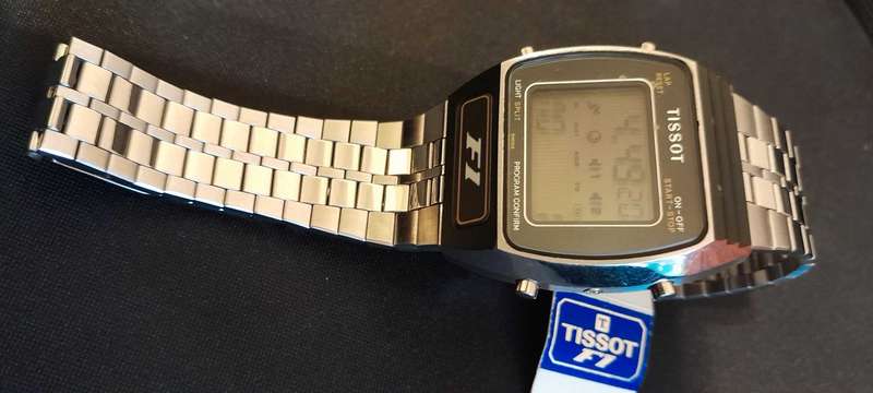 Vintage Tissot F1 Sensor LCD Watch