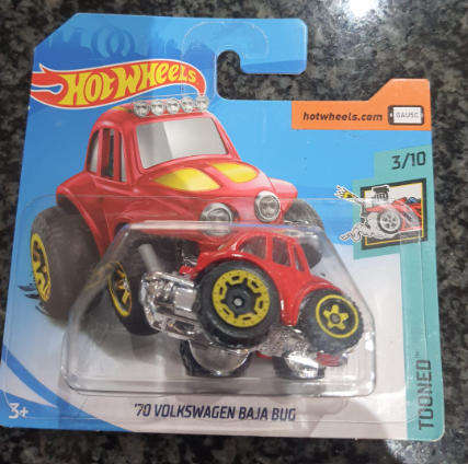 HOT WHEELS '70 VOLKSWAGEN BAJA BUG A001