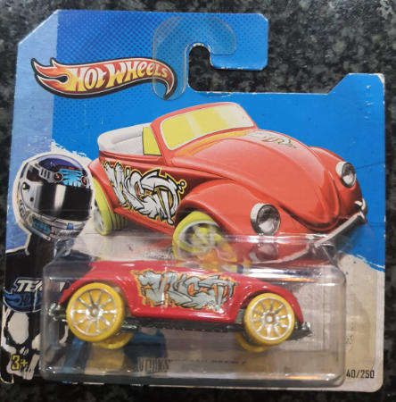 HOT WHEELS VOLKSWAGEN BEETLE A014