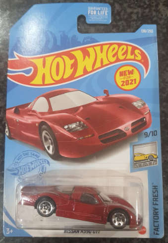 HOT WHEELS NISSAN R390 GTI