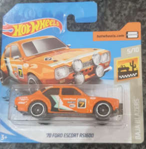 HOT WHEELS '70 FORD ESCORT RS 1600